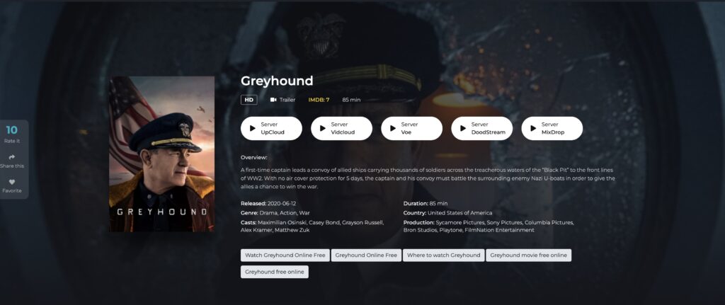 how to watch the movie greyhound without apple tv