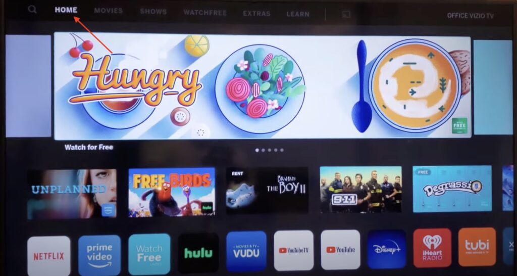 how to turn on Apple Airplay on Vizio TV