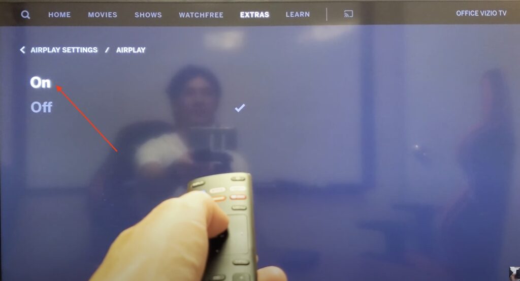 apple airplay on vizio tv
