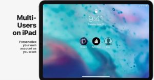 Understanding Multiple Users on iPad
