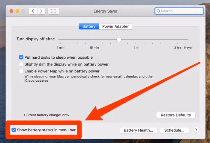 The Need for Battery Percentage MacBook