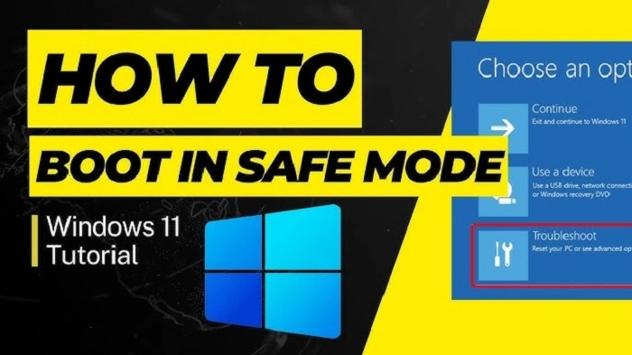 Try Booting into Safe Mode