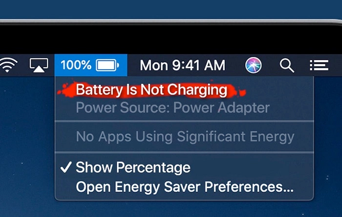 battery is not charging macbook pro 5