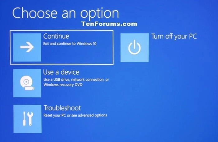 Advanced Reboot Options 1