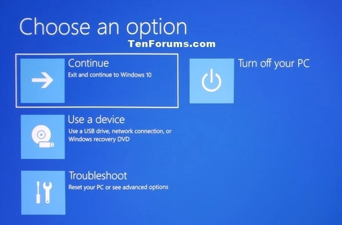 Advanced Reboot Options 3