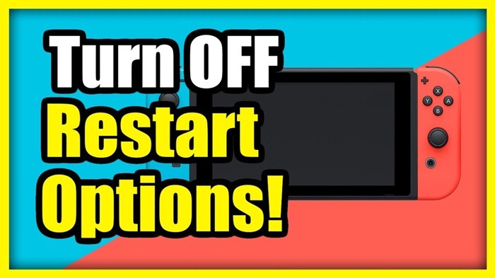 How to Reboot Nintendo Switch