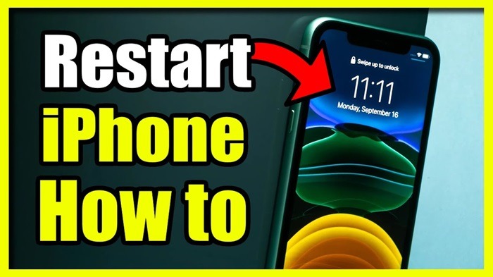 How to Reboot Your iPhone Standard Methods
