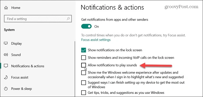 Disable Notification Sounds for Other Services e.g. Calendar Reminders 1