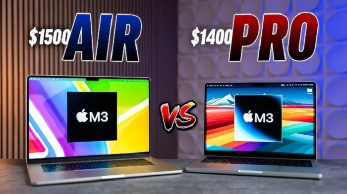 Key Differences Between MacBook Air M3 and MacBook Pro M3