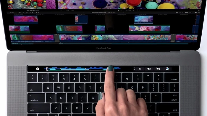 What is the Touch Bar on the MacBook Pro