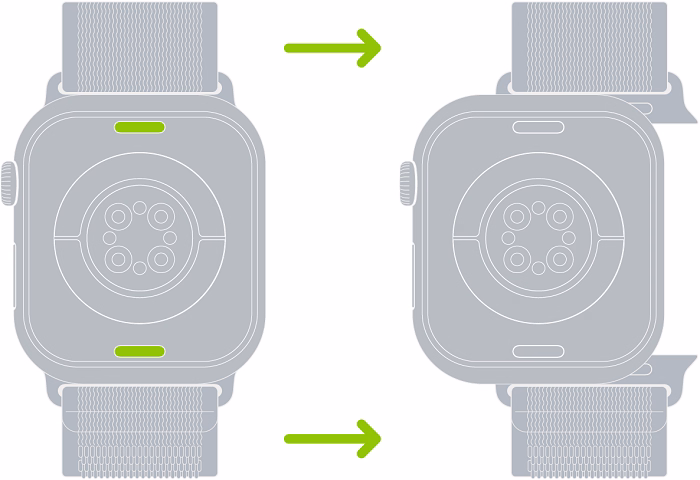 How to install a new apple watch band