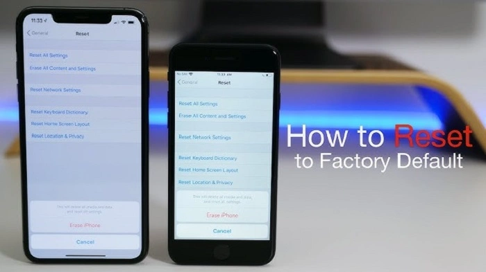Under What Circumstances should you Factory reset an iPhone?